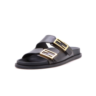Fendi Women's Feel Slide Sandals Leather
