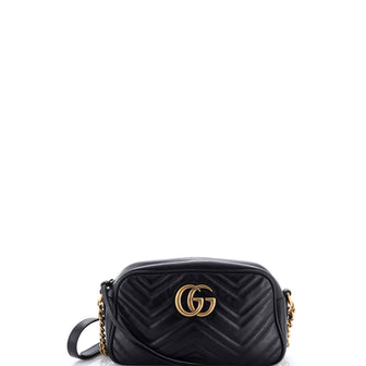 Gucci GG Marmont Shoulder Bag Matelasse Leather Small