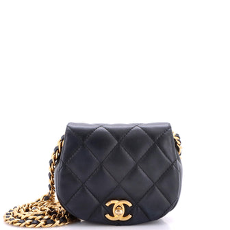 Chanel Coco Mail Clutch with Chain Quilted Calfskin Mini