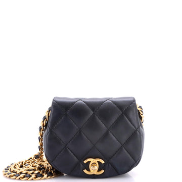Chanel Coco Mail Clutch with Chain Quilted Calfskin Mini