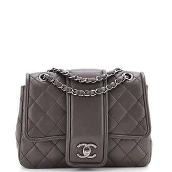 Chanel Elementary Chic Flap Bag Quilted Lambskin Medium