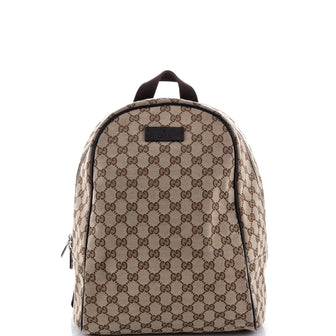 Gucci Zip Around Travel Backpack GG Canvas