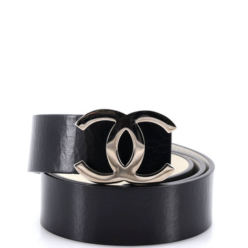 Chanel CC Reversible Belt Leather Wide