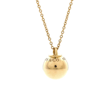 Tiffany & Co. HardWear Ball Pendant Necklace 18K Yellow Gold 12.75mm
