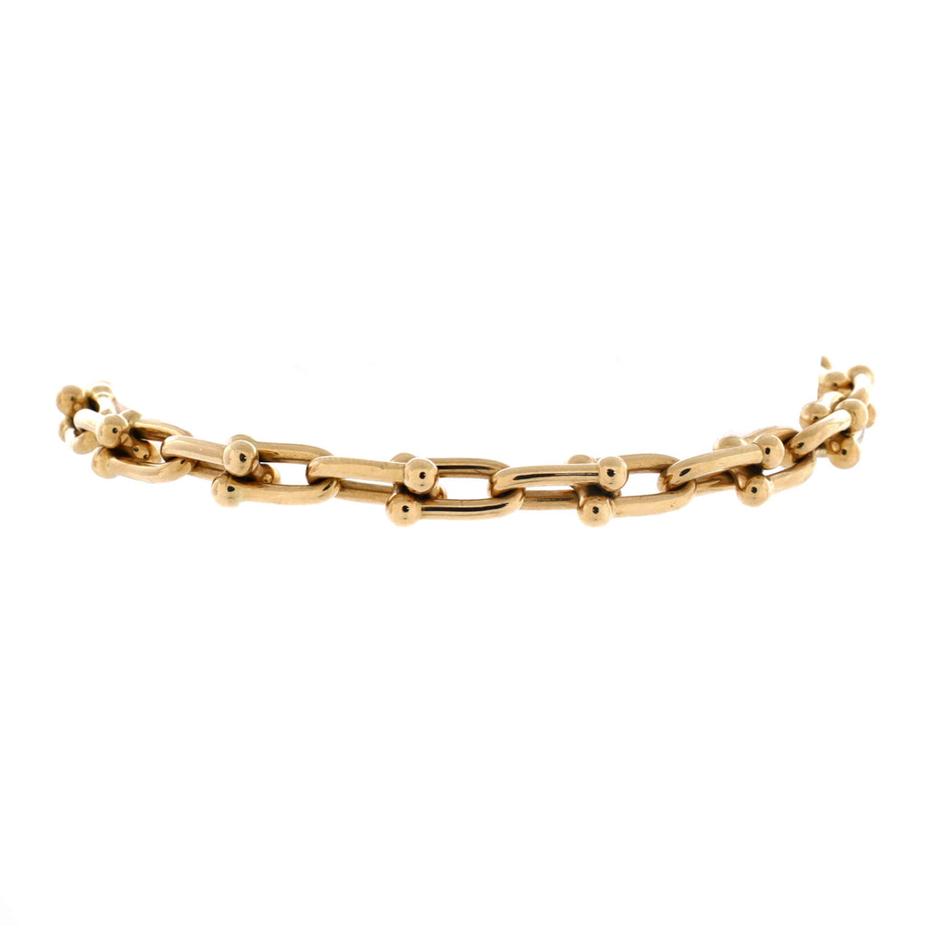ティファニー Tiffany & Co. HardWear Link Bracelet 18K Yellow Gold Small 427912