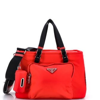 Prada Convertible Pet Carrier Re-Nylon with Mesh