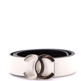 Chanel CC Reversible Belt Leather Wide