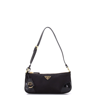 Prada Re-Edition 2002 Shoulder Bag Re-Nylon and Leather