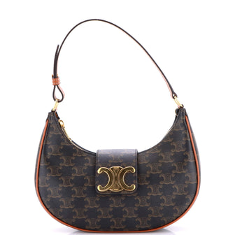 Celine Ava Triomphe Bag Triomphe Coated Canvas