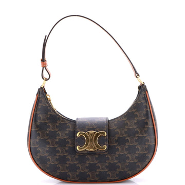 Celine Ava Triomphe Bag Triomphe Coated Canvas