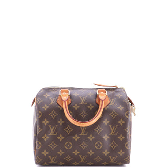 Louis Vuitton Speedy Handbag Monogram Canvas 25