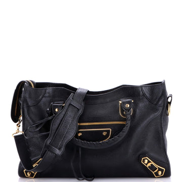 Balenciaga City Classic Metallic Edge Bag Leather Medium