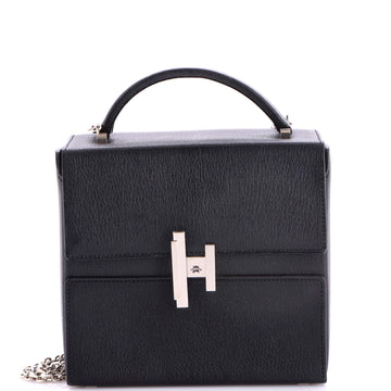 Hermes Cinhetic Top Handle Bag Chevre Mysore