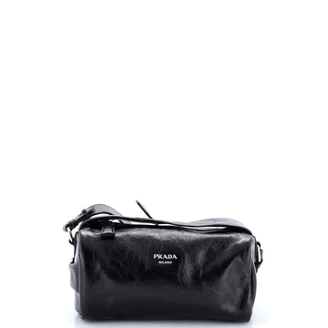 Prada Convertible Top Zip Shoulder Bag Nappa Leather Small