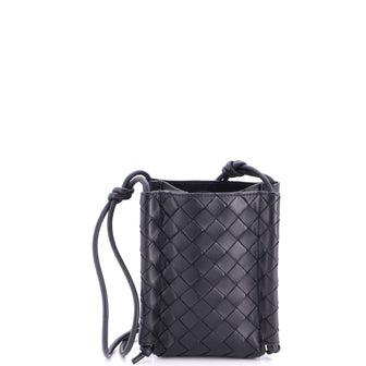 Bottega Veneta The Knot Bag Intrecciato Nappa Mini