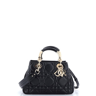 Christian Dior Lady 95.22 Bag Cannage Embossed Leather Small