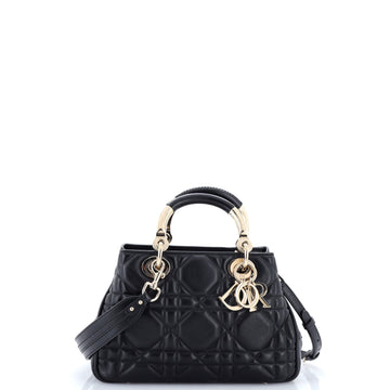 Christian Dior Lady 95.22 Bag Cannage Embossed Leather Small