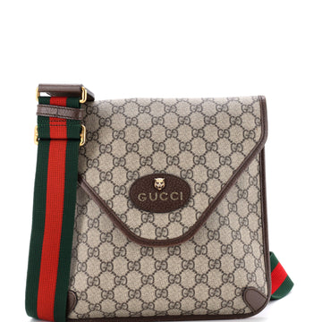 Gucci Neo Vintage Envelope Messenger GG Coated Canvas Medium