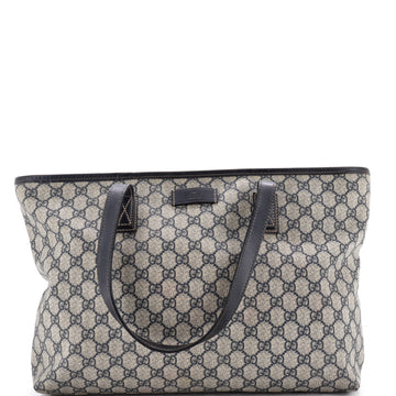 Gucci Plus Tote GG Coated Canvas with Leather Medium