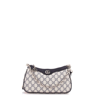 Gucci Ophidia Charm Shoulder Bag GG Coated Canvas Small