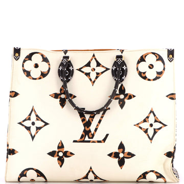 Louis Vuitton OnTheGo Tote Limited Edition Jungle Monogram Giant GM