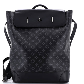 Louis Vuitton Steamer Backpack Monogram Eclipse Canvas