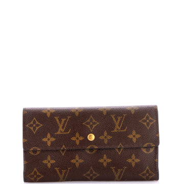 Louis Vuitton Porte Tresor International Wallet Monogram Canvas