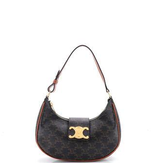 Celine Ava Triomphe Bag Triomphe Coated Canvas