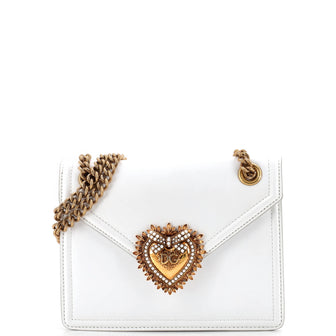 Dolce & Gabbana Devotion Crossbody Bag Leather Small