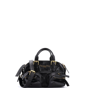 Christian Dior Grand Tour Bowling Bag Calfskin Small
