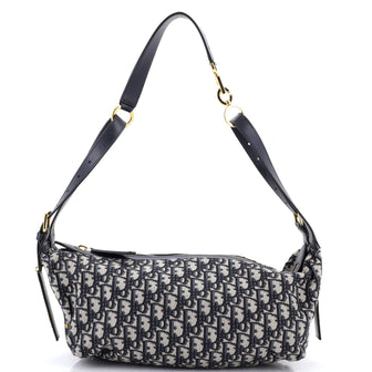 Christian Dior D-Journey Bag Oblique Canvas Medium