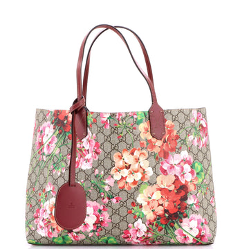 Gucci Reversible Tote Blooms GG Print Leather Medium