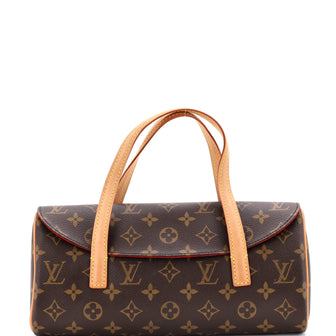 Louis Vuitton Sonatine Handbag Monogram Canvas