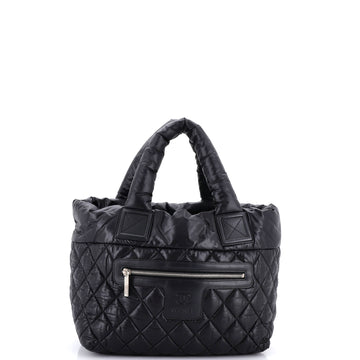 Chanel Coco Cocoon Reversible Tote Quilted Nylon Small