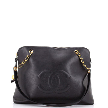 Chanel Vintage Timeless Zip Tote Caviar Large