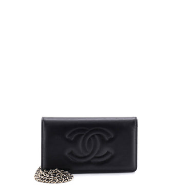 Chanel Timeless CC Full Flap Clutch with Chain Lambskin