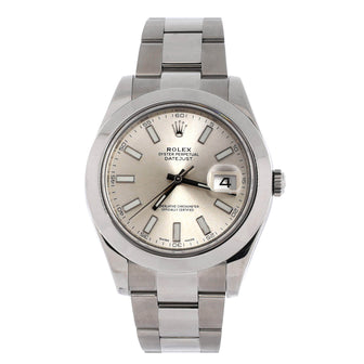 Rolex Oyster Perpetual Datejust II Automatic Watch Stainless Steel 41