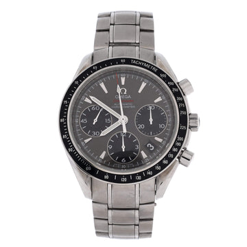 Omega Speedmaster Date/Day-Date Chronograph Automatic Watch Stainless Steel 40