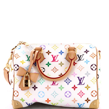 Louis Vuitton x Takashi Murakami Speedy Soft Bandouliere Bag Monogram Multicolor 25