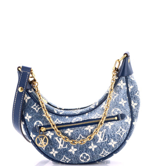 Louis Vuitton Loop Handbag Monogram Jacquard Denim