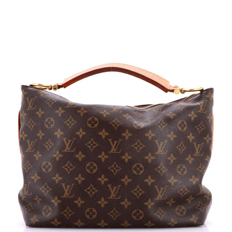 Louis Vuitton Sully Handbag Monogram Canvas PM