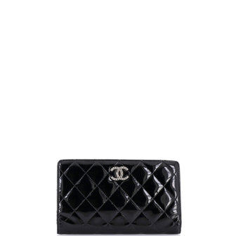 Chanel Brilliant L-Yen Wallet Quilted Patent