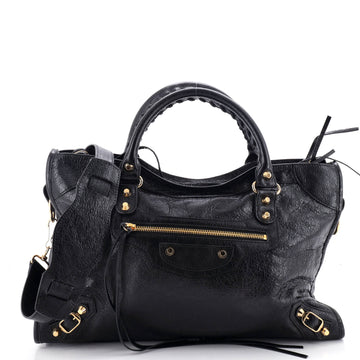 Balenciaga City Classic Studs Bag Leather Medium