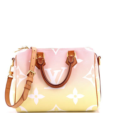 Louis Vuitton Speedy Bandouliere Bag By The Pool Monogram Giant 25