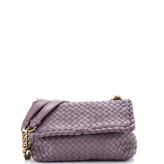 Bottega Veneta Olimpia Crossbody Bag Intrecciato Nappa Small