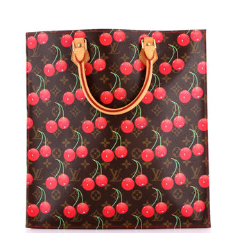 Louis Vuitton Sac Plat Bag Limited Edition Monogram Cerises GM