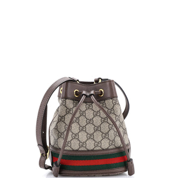 Gucci Ophidia Bucket Bag GG Coated Canvas Mini