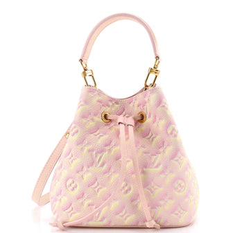 Louis Vuitton NeoNoe Handbag Stardust Monogram Empreinte Leather BB