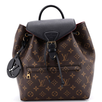 Louis Vuitton Montsouris NM Backpack Monogram Canvas with Leather PM