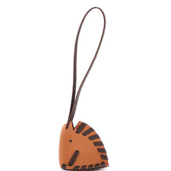 Hermes Cheval Tresse Bag Charm Leather